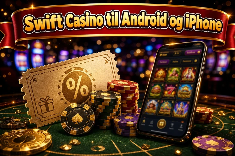 Swift Casino til Android og iPhone