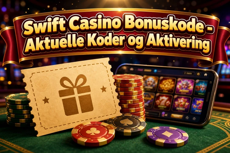 Swift Casino Bonuskode - Aktuelle Koder og Aktivering