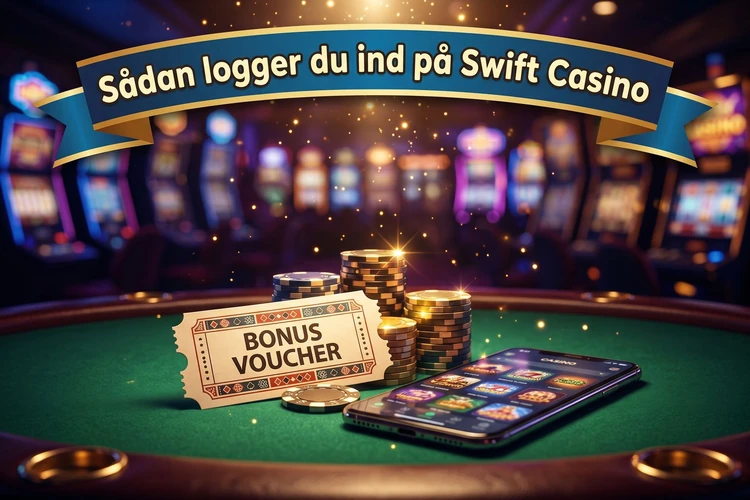 Sådan logger du ind på Swift Casino