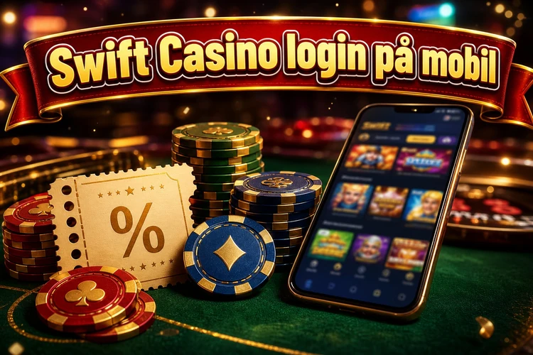 Swift Casino login på mobil