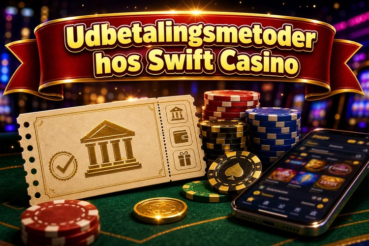 Udbetalingsmetoder hos Swift Casino